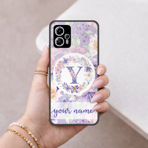 Motorola Moto G13 Cover - Peronsalized Alphabet Series - HQ Premium Shine Durable Shatterproof Case