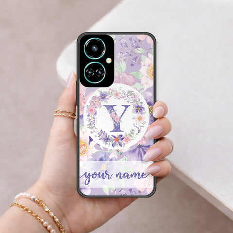 Tecno Camon 19 Cover - Peronsalized Alphabet Series - HQ Premium Shine Durable Shatterproof Case