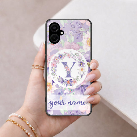 Samsung Galaxy M06 5G Cover - Peronsalized Alphabet Series - HQ Premium Shine Durable Shatterproof Case