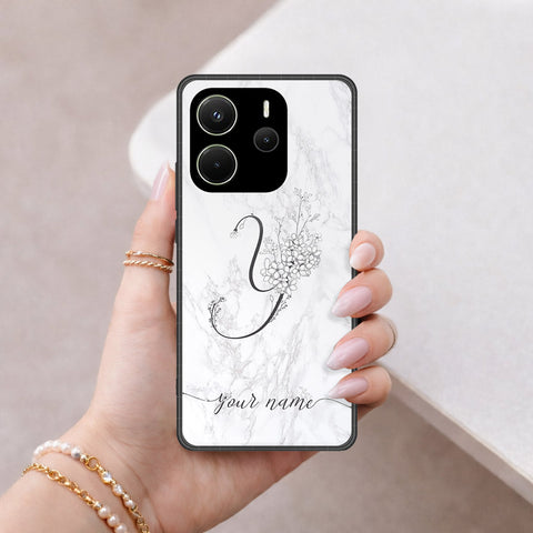 Xiaomi Redmi Note 14 5G Cover - Peronsalized Alphabet Series - HQ Premium Shine Durable Shatterproof Case