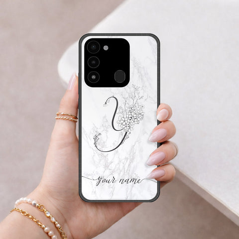 Tecno Spark Go 2022 Cover - Peronsalized Alphabet Series - HQ Premium Shine Durable Shatterproof Case