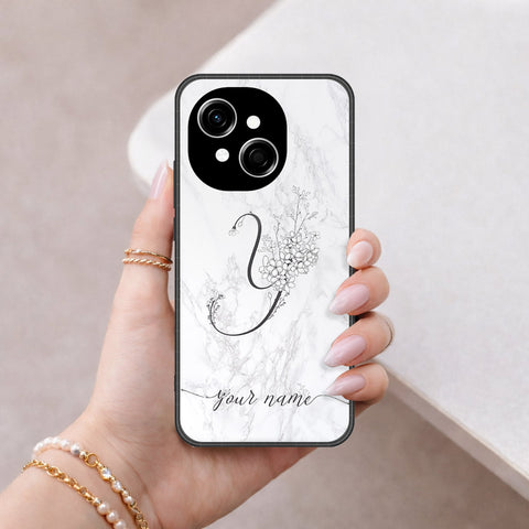 Tecno Pop 9 Cover - Peronsalized Alphabet Series - HQ Premium Shine Durable Shatterproof Case