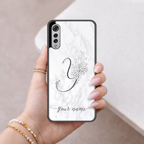 LG Velvet 5G Cover - Peronsalized Alphabet Series - HQ Premium Shine Durable Shatterproof Case