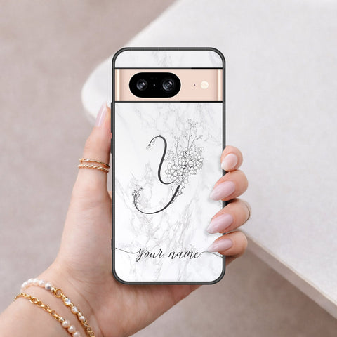 Google Pixel 8 Cover - Peronsalized Alphabet Series - HQ Premium Shine Durable Shatterproof Case