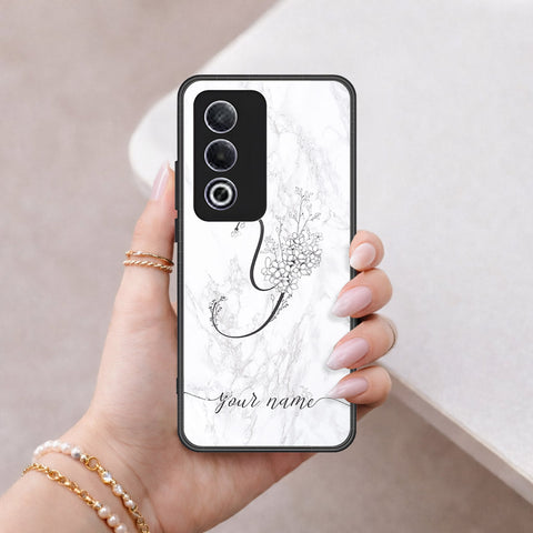 Oppo A3 Pro Cover - Peronsalized Alphabet Series - HQ Premium Shine Durable Shatterproof Case