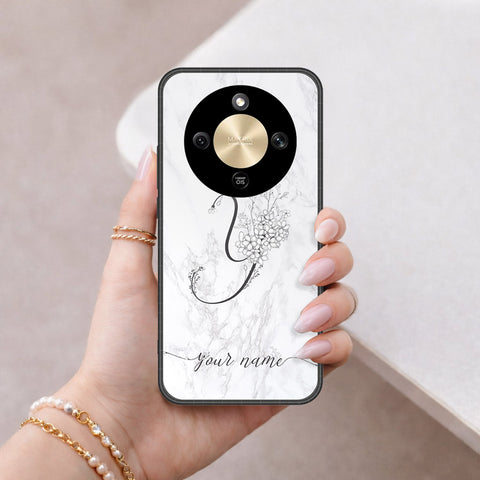 Honor X70 Cover - Peronsalized Alphabet Series - HQ Premium Shine Durable Shatterproof Case