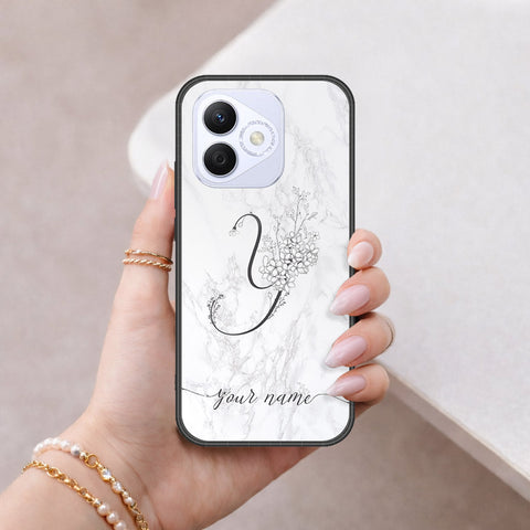 Honor X60i Cover - Peronsalized Alphabet Series - HQ Premium Shine Durable Shatterproof Case