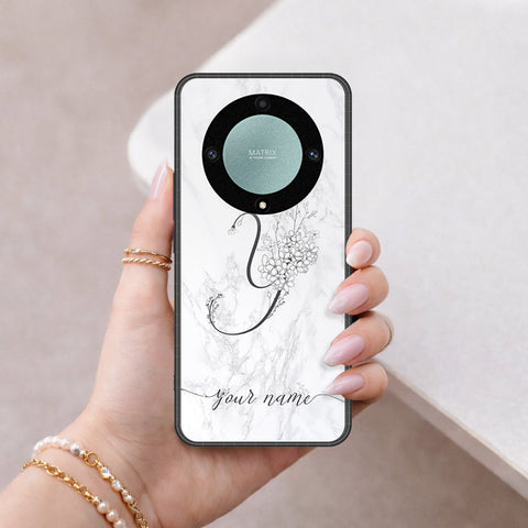 Honor X40 Cover - Peronsalized Alphabet Series - HQ Premium Shine Durable Shatterproof Case
