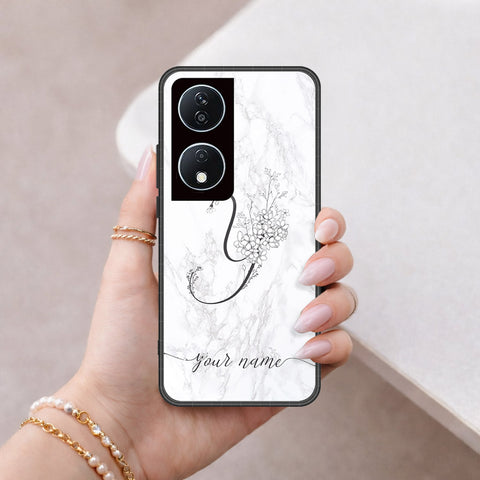 Honor X7b 5G Cover - Peronsalized Alphabet Series - HQ Premium Shine Durable Shatterproof Case