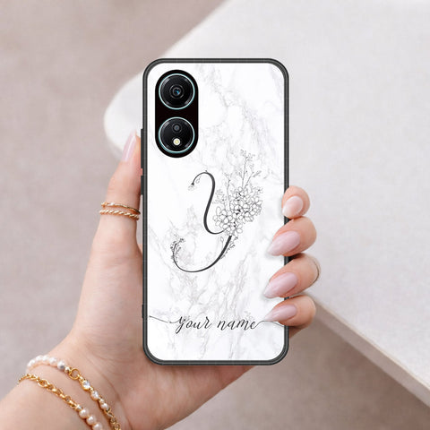 Honor X5 Plus Cover - Peronsalized Alphabet Series - HQ Premium Shine Durable Shatterproof Case