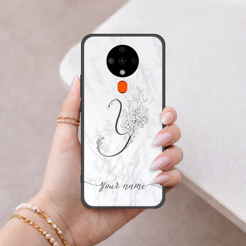 Tecno Spark 6 Cover - Peronsalized Alphabet Series - HQ Premium Shine Durable Shatterproof Case