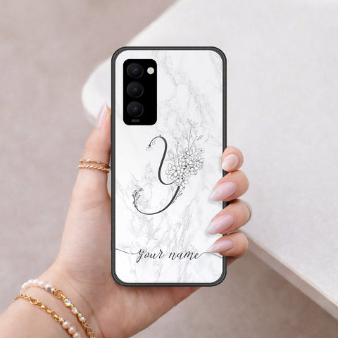 Tecno Camon 18P Cover - Peronsalized Alphabet Series - HQ Premium Shine Durable Shatterproof Case