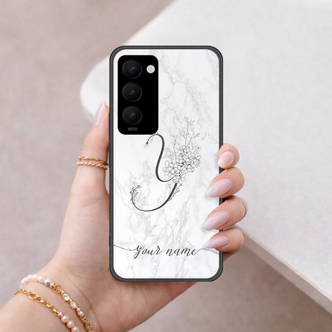 Tecno Camon 18 Premier Cover - Peronsalized Alphabet Series - HQ Premium Shine Durable Shatterproof Case
