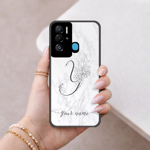 Tecno Pova Neo Cover - Peronsalized Alphabet Series - HQ Premium Shine Durable Shatterproof Case