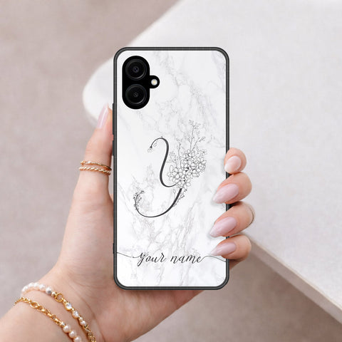 Samsung Galaxy M06 5G Cover - Peronsalized Alphabet Series - HQ Premium Shine Durable Shatterproof Case