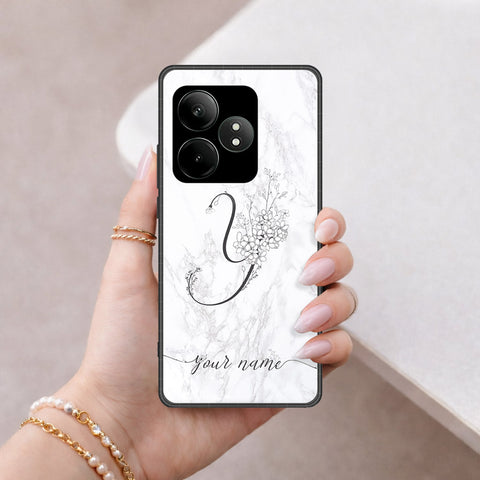 Realme GT Neo 6 Cover - Peronsalized Alphabet Series - HQ Premium Shine Durable Shatterproof Case