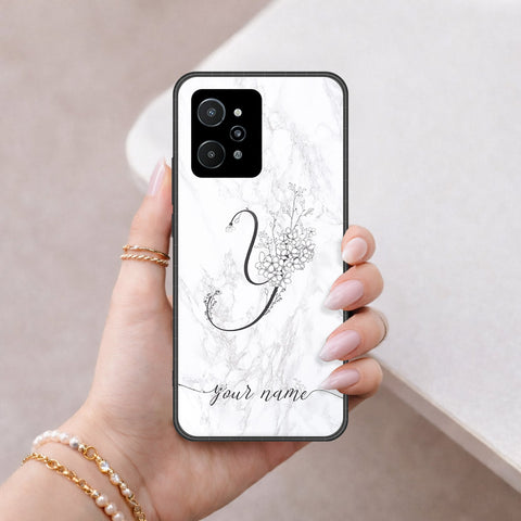 Realme C31 Cover - Peronsalized Alphabet Series - HQ Premium Shine Durable Shatterproof Case