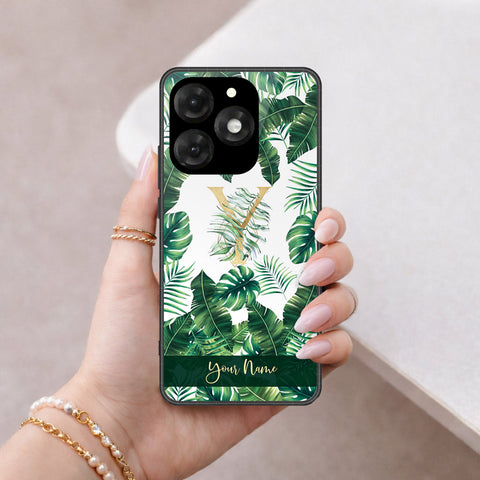 itel A70 Cover - Peronsalized Alphabet Series - HQ Premium Shine Durable Shatterproof Case