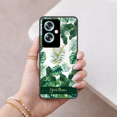 Oppo A2 Cover - Peronsalized Alphabet Series - HQ Premium Shine Durable Shatterproof Case