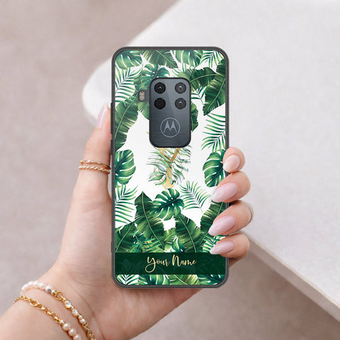 Motorola One Zoom Cover - Peronsalized Alphabet Series - HQ Premium Shine Durable Shatterproof Case