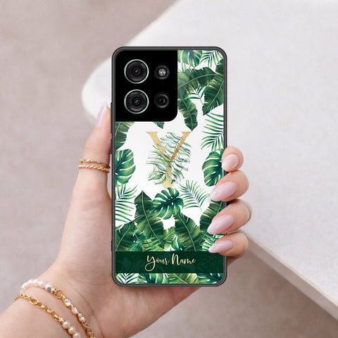 Motorola Moto G75 Cover - Peronsalized Alphabet Series - HQ Premium Shine Durable Shatterproof Case