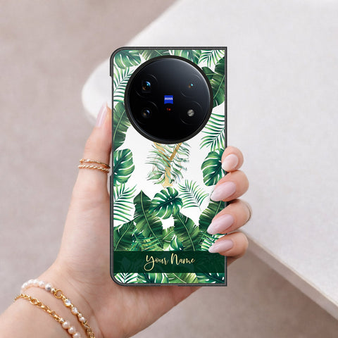 Vivo X Fold 5 Cover - Peronsalized Alphabet Series - HQ Premium Shine Durable Shatterproof Case