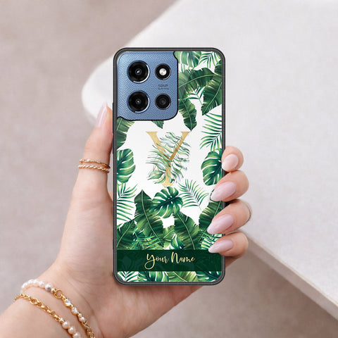 Motorola Moto G (2025) Cover - Peronsalized Alphabet Series - HQ Premium Shine Durable Shatterproof Case