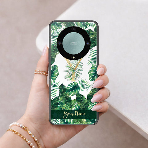 Honor X40 Cover - Peronsalized Alphabet Series - HQ Premium Shine Durable Shatterproof Case