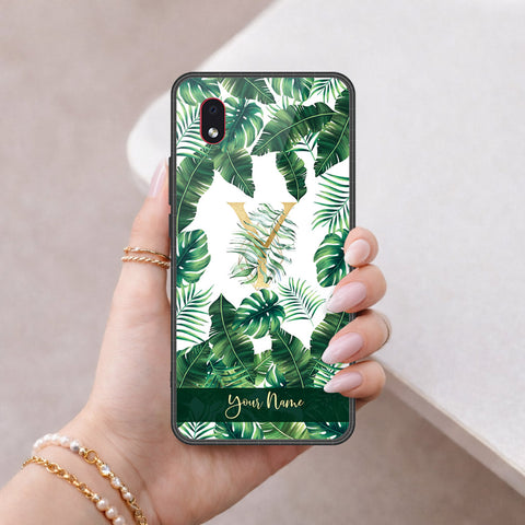 Samsung Galaxy A01 Core Cover - Peronsalized Alphabet Series - HQ Premium Shine Durable Shatterproof Case