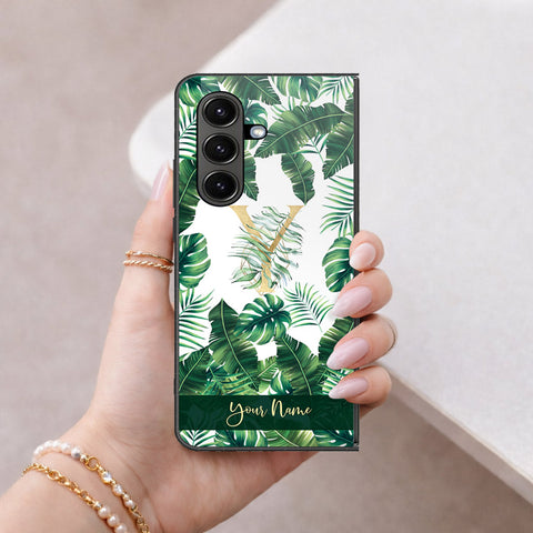 Samsung Galaxy Z Fold 7 Cover - Peronsalized Alphabet Series - HQ Premium Shine Durable Shatterproof Case