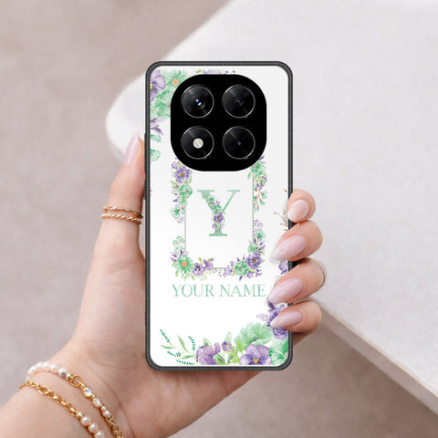 Xiaomi Redmi Note 14 Pro 5G Cover - Peronsalized Alphabet Series - HQ Premium Shine Durable Shatterproof Case