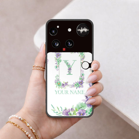 Nothing Phone 3 Cover - Peronsalized Alphabet Series - HQ Premium Shine Durable Shatterproof Case