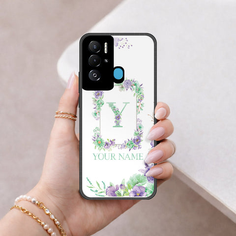 Tecno Pova Neo Cover - Peronsalized Alphabet Series - HQ Premium Shine Durable Shatterproof Case