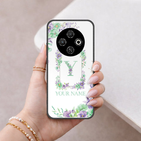 Tecno Spark 30C 4G Cover - Peronsalized Alphabet Series - HQ Premium Shine Durable Shatterproof Case