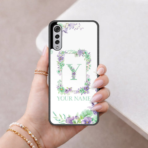 LG Velvet 5G Cover - Peronsalized Alphabet Series - HQ Premium Shine Durable Shatterproof Case