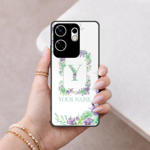 Infinix Zero 30 4G Cover - Peronsalized Alphabet Series - HQ Premium Shine Durable Shatterproof Case
