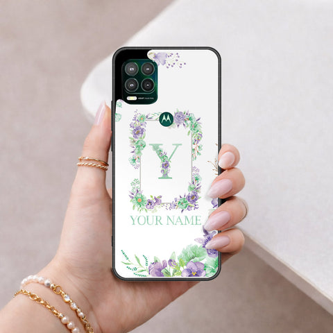 Motorola Moto G Stylus 5G Cover - Peronsalized Alphabet Series - HQ Premium Shine Durable Shatterproof Case