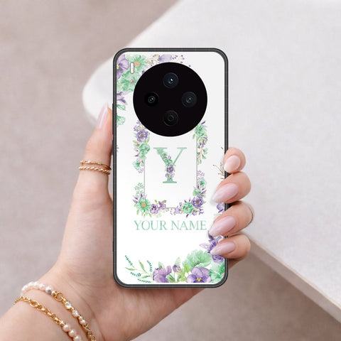 Vivo Y500 Pro Cover - Peronsalized Alphabet Series - HQ Premium Shine Durable Shatterproof Case