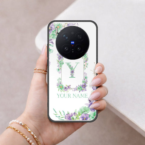 Vivo X300 Pro Cover - Peronsalized Alphabet Series - HQ Premium Shine Durable Shatterproof Case