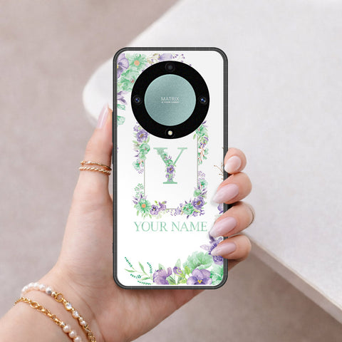 Honor X40 Cover - Peronsalized Alphabet Series - HQ Premium Shine Durable Shatterproof Case