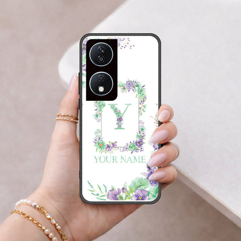 Honor X7b 5G Cover - Peronsalized Alphabet Series - HQ Premium Shine Durable Shatterproof Case