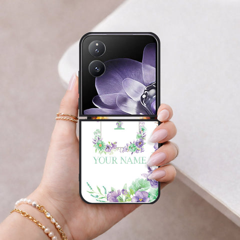 Xiaomi Mix Flip Cover - Peronsalized Alphabet Series - HQ Premium Shine Durable Shatterproof Case