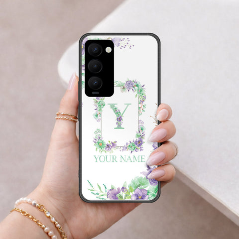 Tecno Camon 18 Premier Cover - Peronsalized Alphabet Series - HQ Premium Shine Durable Shatterproof Case