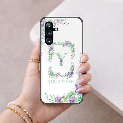 Samsung Galaxy F15 Cover - Peronsalized Alphabet Series - HQ Premium Shine Durable Shatterproof Case