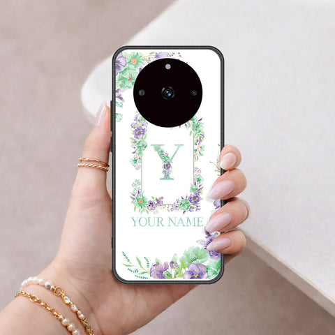 Honor X9c Smart Cover - Peronsalized Alphabet Series - HQ Premium Shine Durable Shatterproof Case