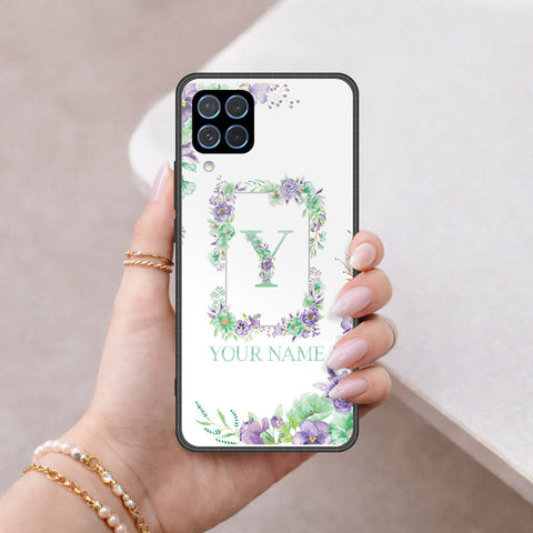 Samsung Galaxy M62 Cover - Peronsalized Alphabet Series - HQ Premium Shine Durable Shatterproof Case
