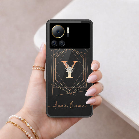 Infinix Note 12 VIP Cover - Peronsalized Alphabet Series - HQ Premium Shine Durable Shatterproof Case