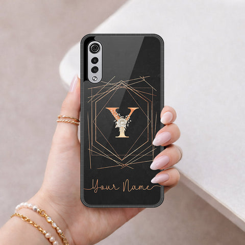 LG Velvet 5G Cover - Peronsalized Alphabet Series - HQ Premium Shine Durable Shatterproof Case