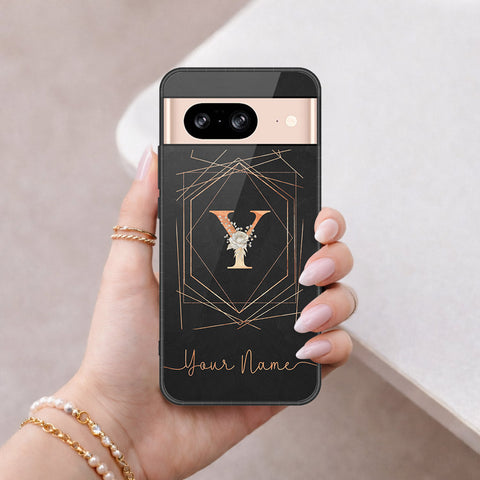 Google Pixel 8 Cover - Peronsalized Alphabet Series - HQ Premium Shine Durable Shatterproof Case