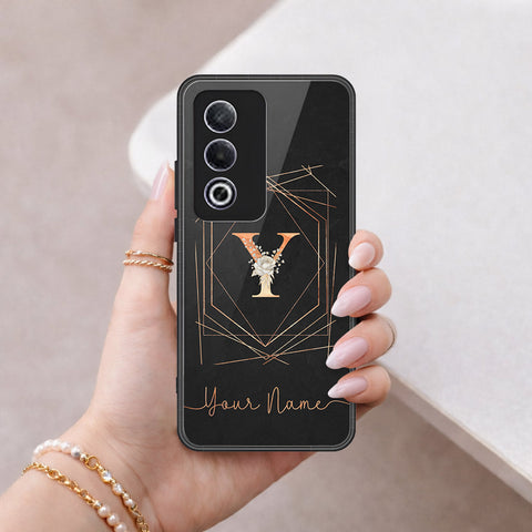 Oppo A3 Pro Cover - Peronsalized Alphabet Series - HQ Premium Shine Durable Shatterproof Case
